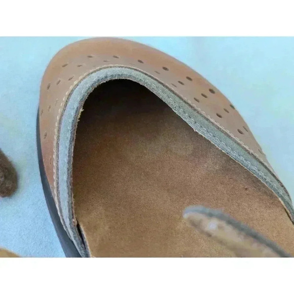 SAS Women Eden Leather Clogs Mary Jane Platform Leather Shoes Sz 6M Retail $251 - Picture 9 of 11